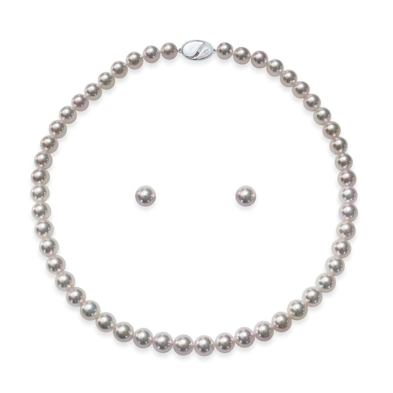 8.0～8.5㎜ ピアスorイヤリングセット　テリ：B　巻き：B　キズ：B - Tensei Pearl Online Store　天成真珠　公式通販ショップ