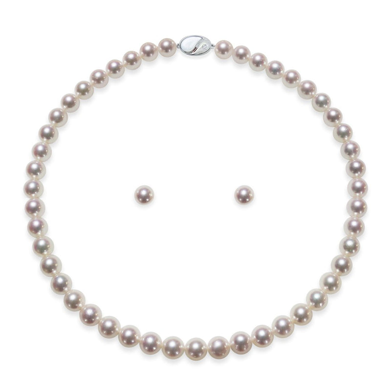 8.5～9.0㎜ ピアスorイヤリングセット　テリ：B　巻き：B　キズ：B - Tensei Pearl Online Store　天成真珠　公式通販ショップ