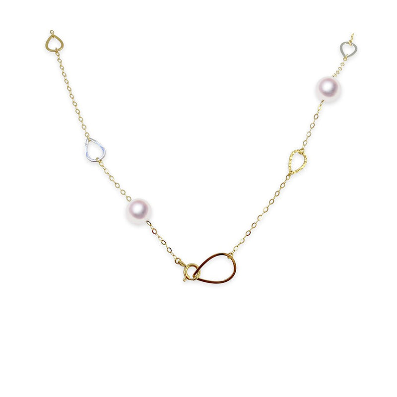 K18 6.5～7.0㎜　デザインネックレス - Tensei Pearl Online Store　天成真珠　公式通販ショップ