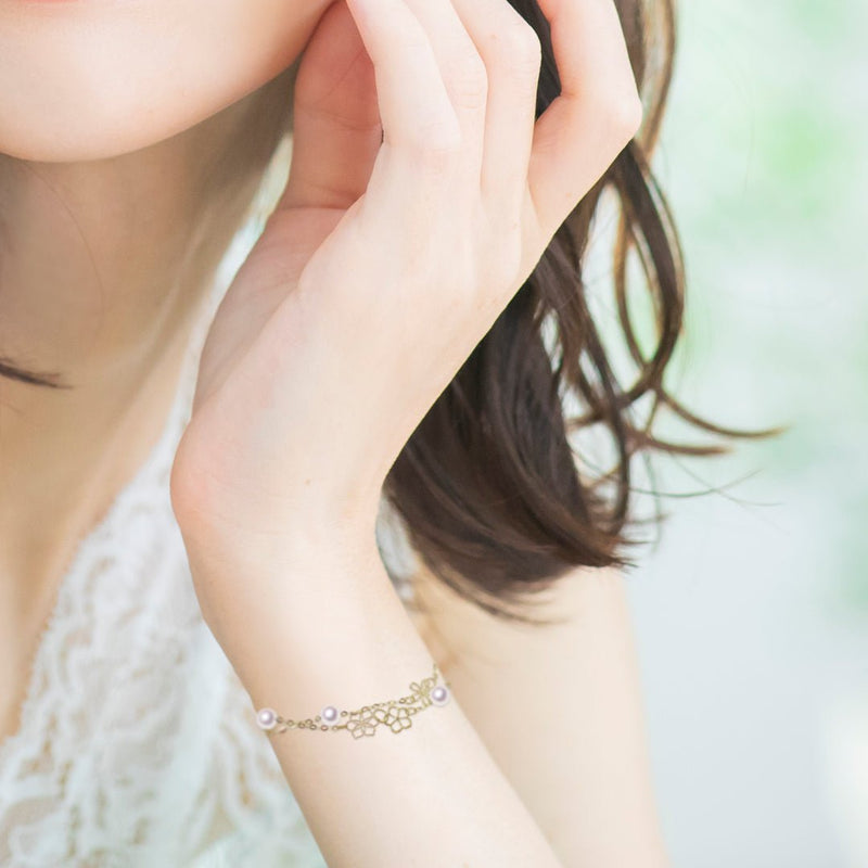 K18/K18PG　4.5㎜　ブレスレット - Tensei Pearl Online Store　天成真珠　公式通販ショップ