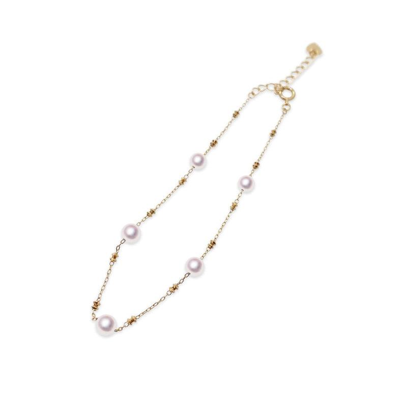 K18PG　4.0㎜　ブレスレット - Tensei Pearl Online Store　天成真珠　公式通販ショップ