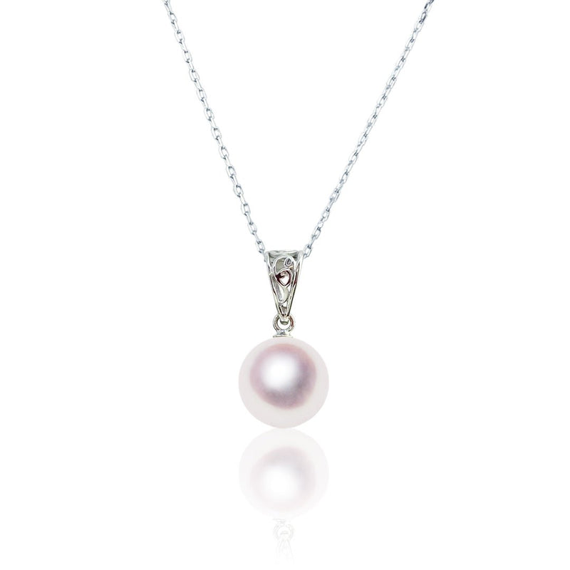 K18WG 8.0㎜　ペンダント - Tensei Pearl Online Store　天成真珠　公式通販ショップ