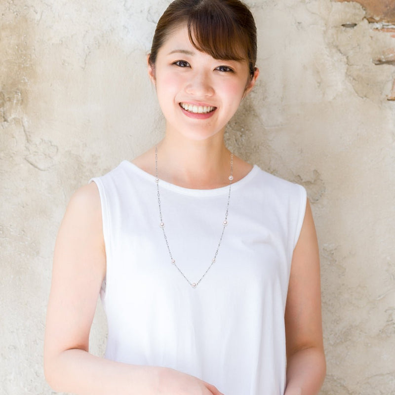 Pt 6.5~8.5㎜　デザインネックレス - Tensei Pearl Online Store　天成真珠　公式通販ショップ