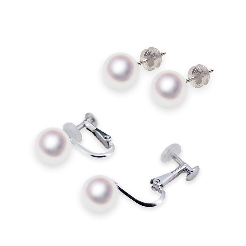 8.0至8.5毫米的彩色耳环或耳环套件Teri：A卷：A：B -Tensei Pearl Online商店Tensei Tensei Tensei Pearl官方邮购商店