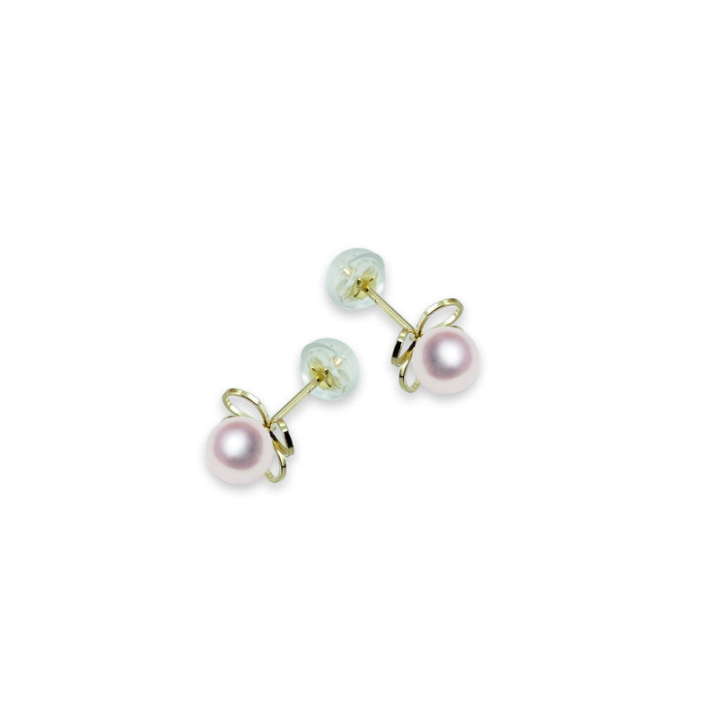 K18 4.5㎜ Design Earrings -TENSEI PEARL ONLINE STORE Tensei Pearl Official Mail Order Shop