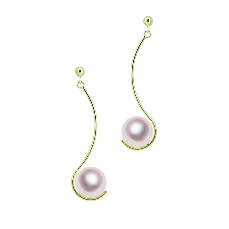 K18 7.5㎜ Design Earrings -TENSEI PEARL ONLINE STORE Tensei Pearl Official Mail Order Shop